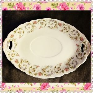 VINTAGE LIMOGES FRANCE SMALL SERVING PLATT…